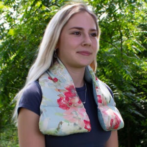 Neck Wrap - Seafoam Floral