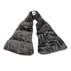 Extended Length Neck Wrap - Graphite Leaf