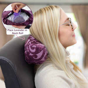 Purple Jupiter Neck Roll w/Bonus